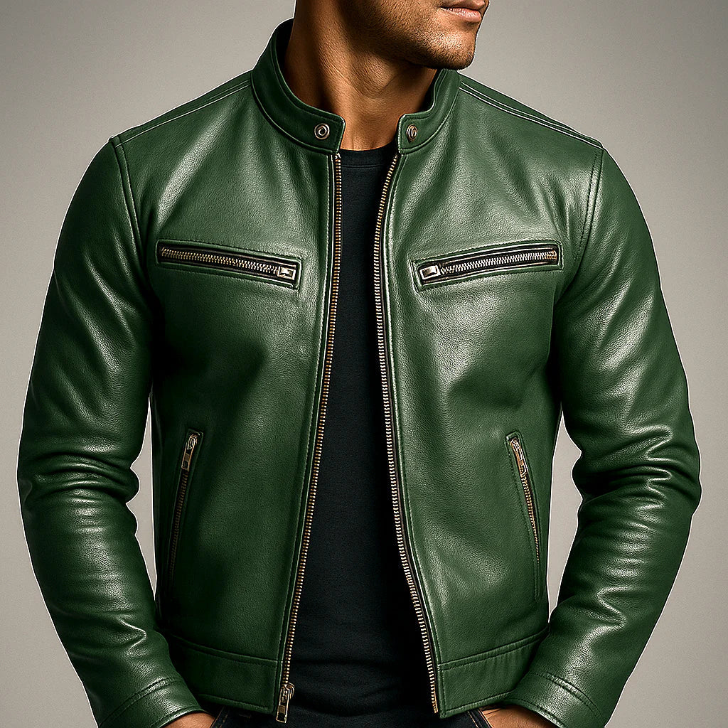 LYON™ | Vintage-Lederjacke