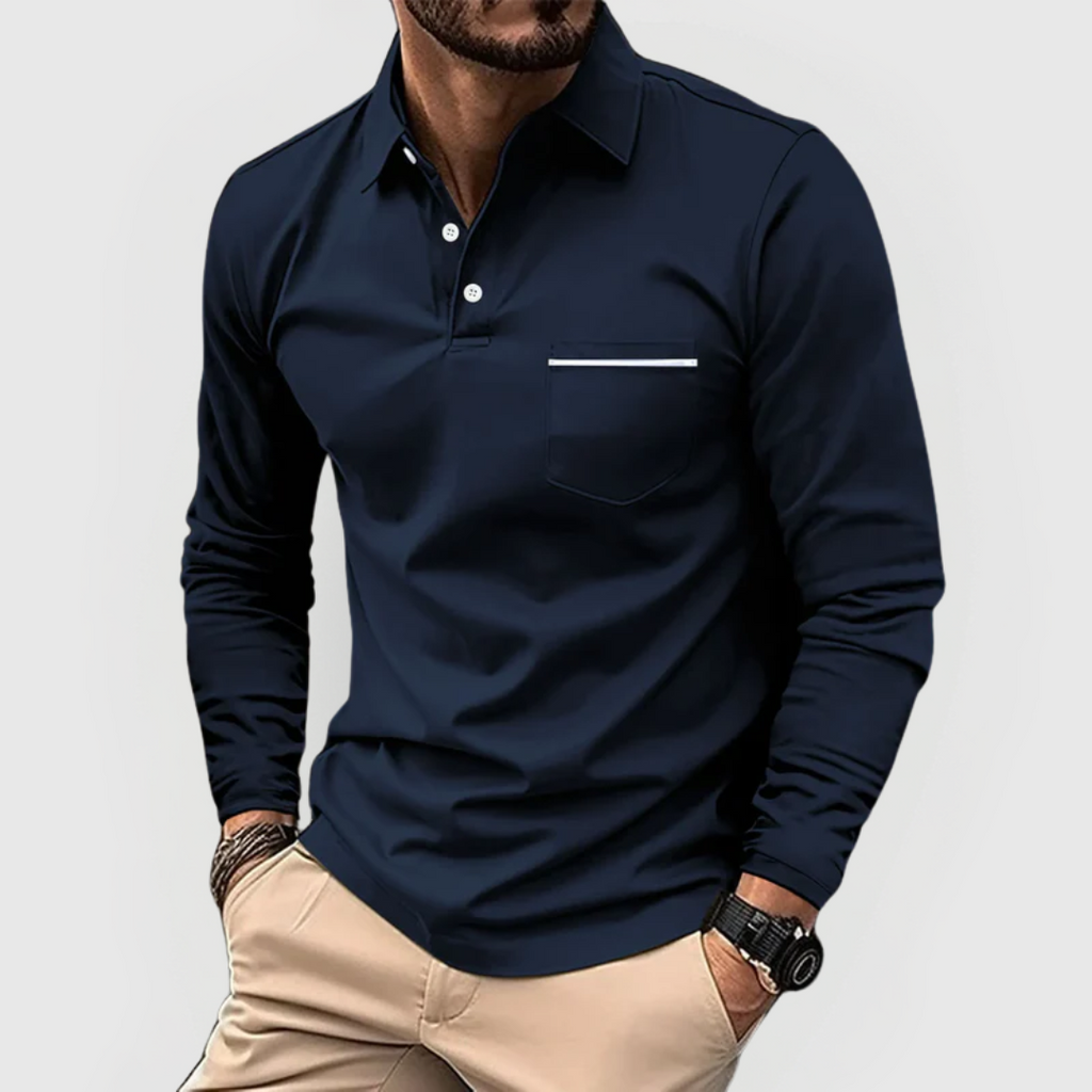 Raffaele™ | Elegantes und bequemes Polo mit praktischem Taschen