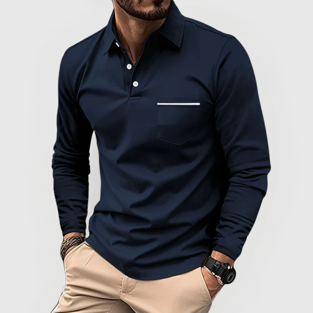 Raffaele™ | Elegantes und bequemes Polo mit praktischem Taschen