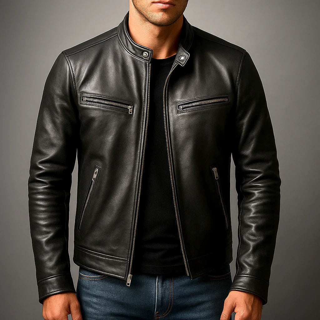 LYON™ | Vintage-Lederjacke