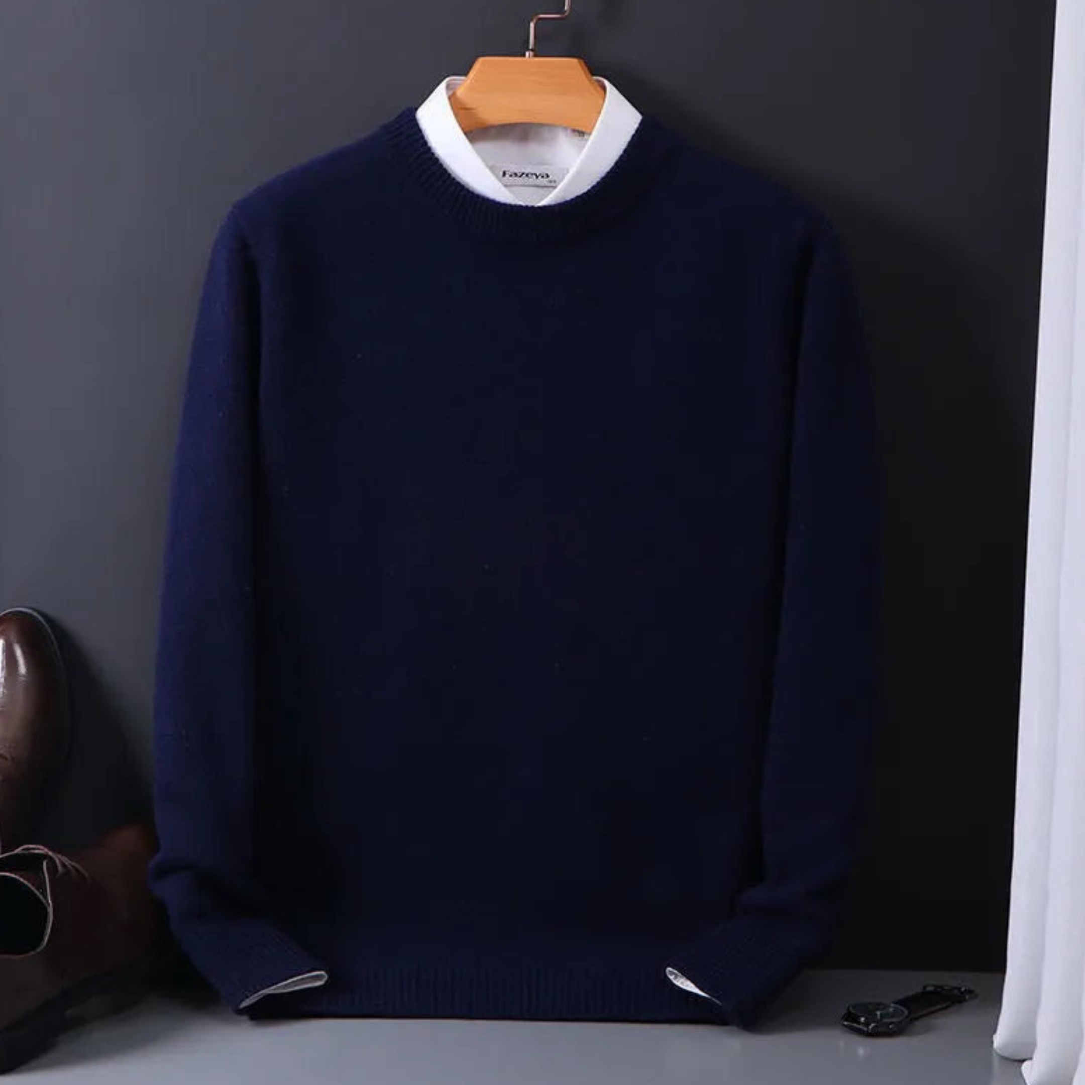 Noah™ – Klassischer Kaschmirpullover
