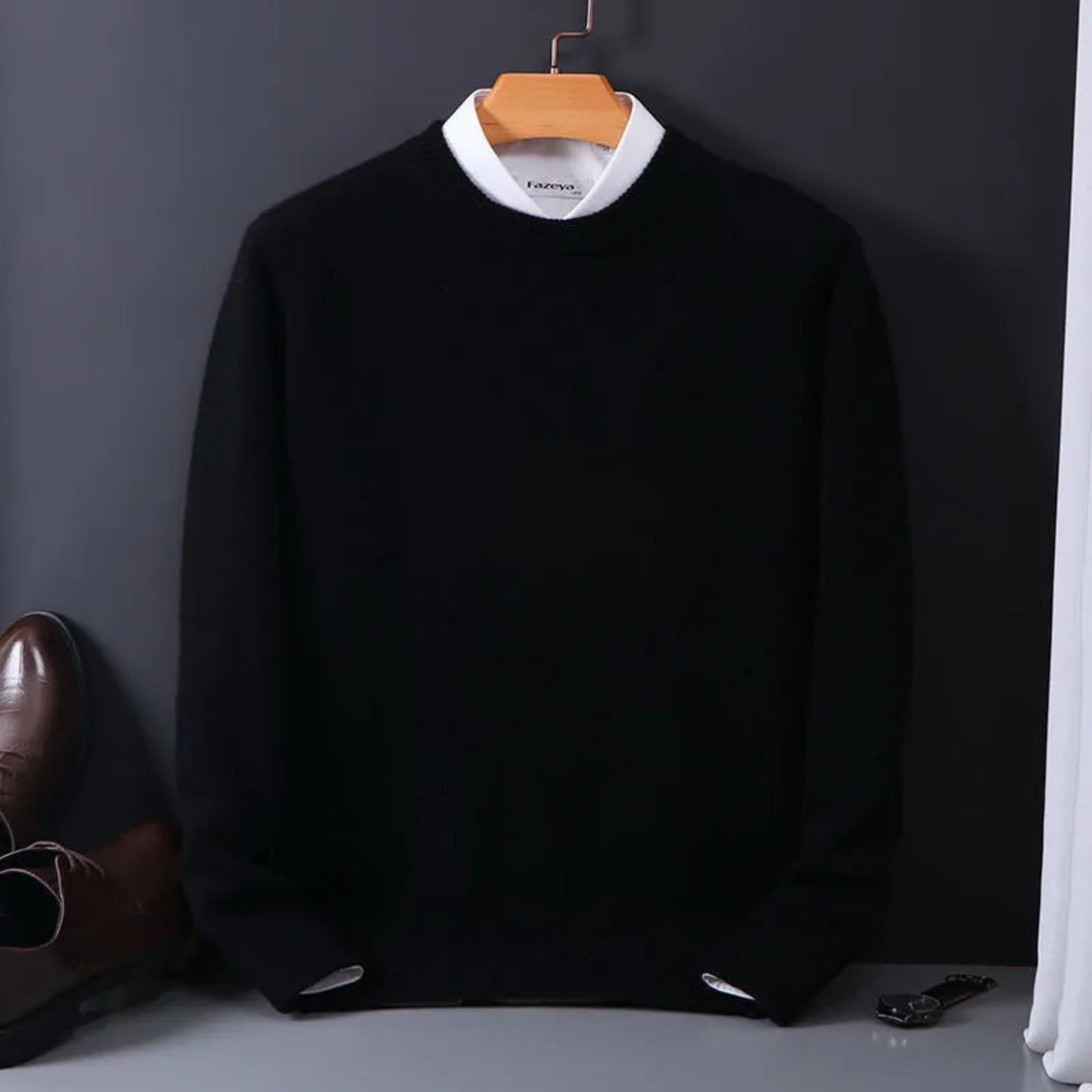 Noah™ – Klassischer Kaschmirpullover
