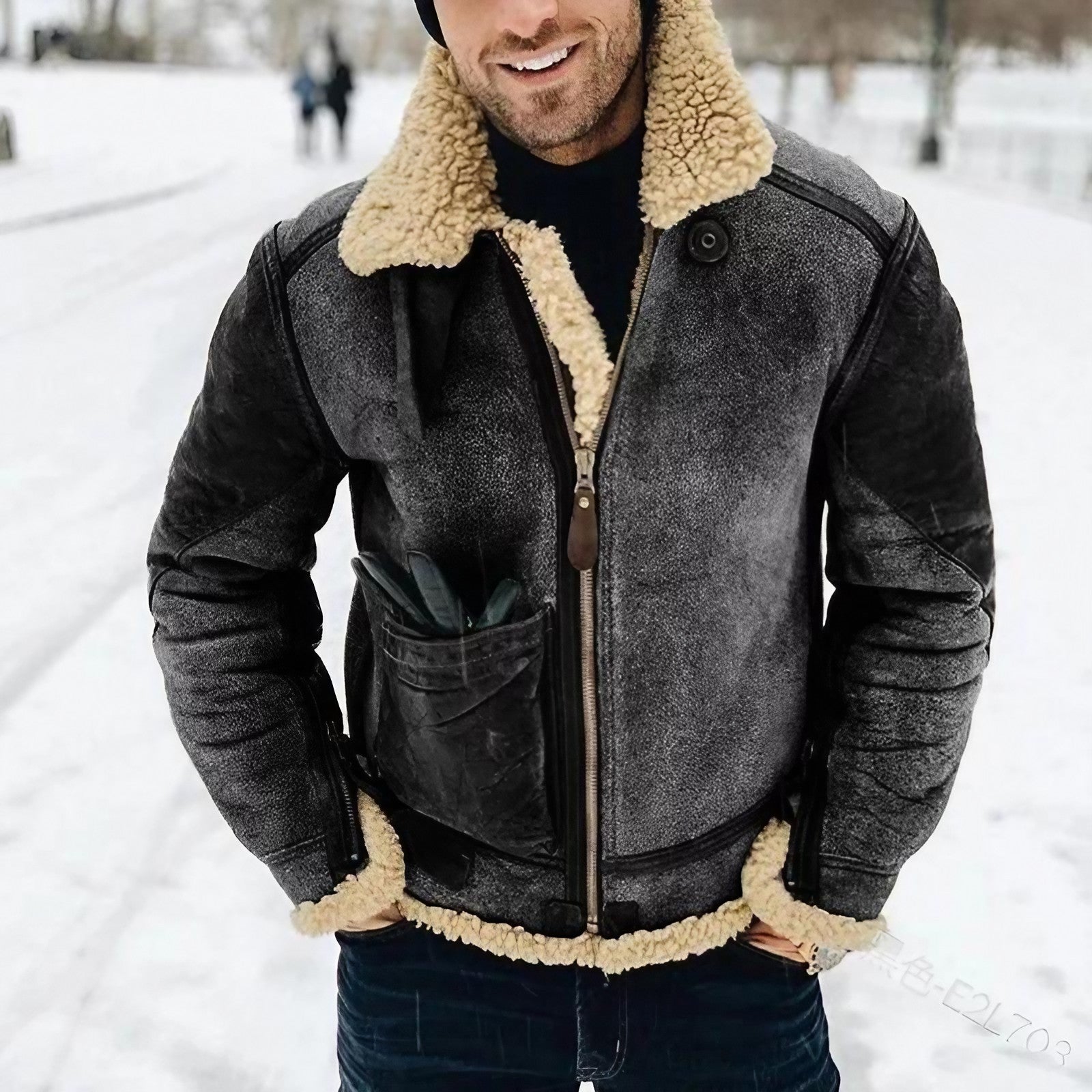 Furrano™ - Luxus Winterjacke mit Pelzfutter