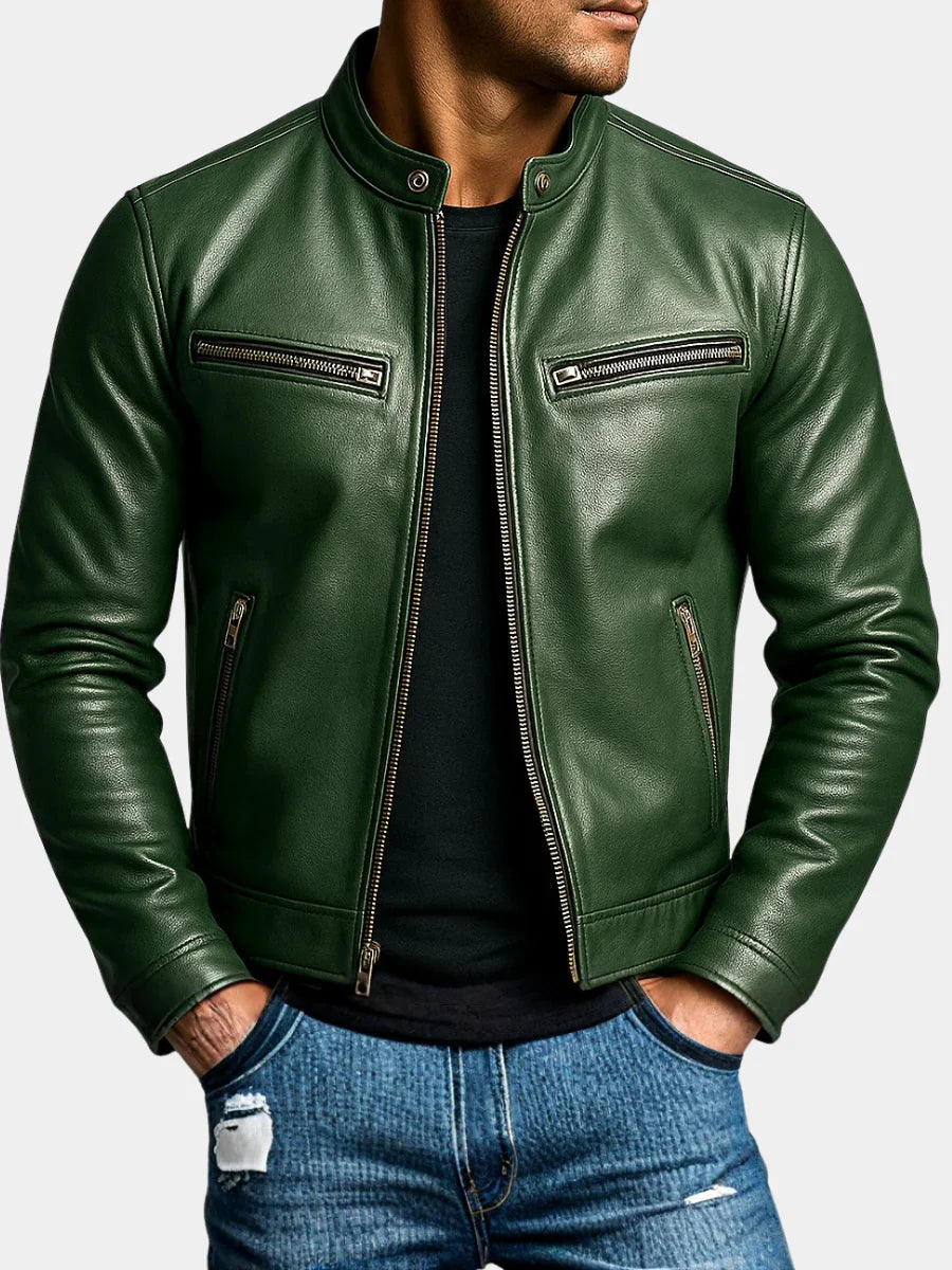 LYON™ | Vintage-Lederjacke