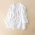 RISA LINEN BLOUSE